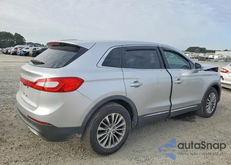 2017 Lincoln Mkx Select z USA, uszkodzony, nr VIN 2LMPJ6KR1HBL18245